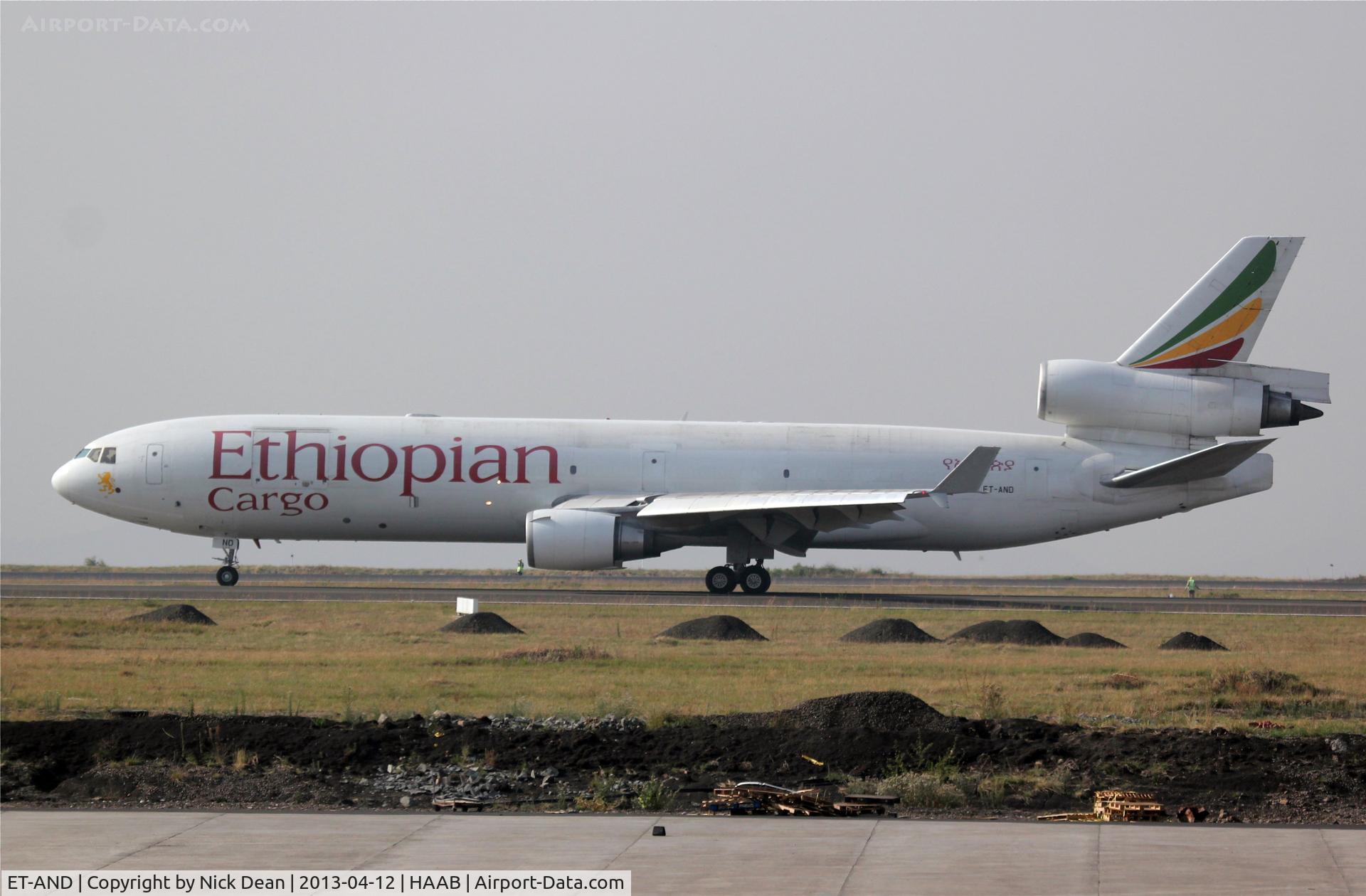 ET-AND, 1998 McDonnell Douglas MD-11F C/N 48780, HAAB/ADD