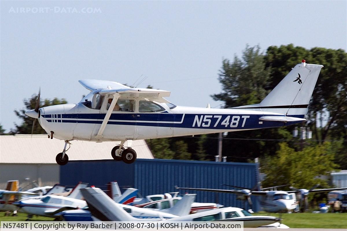 N5748T, 1964 Cessna 172E C/N 17251648, Cessna 172E Skyhawk [172-51648] Oshkosh-Wittman Regional~N 30/07/2008