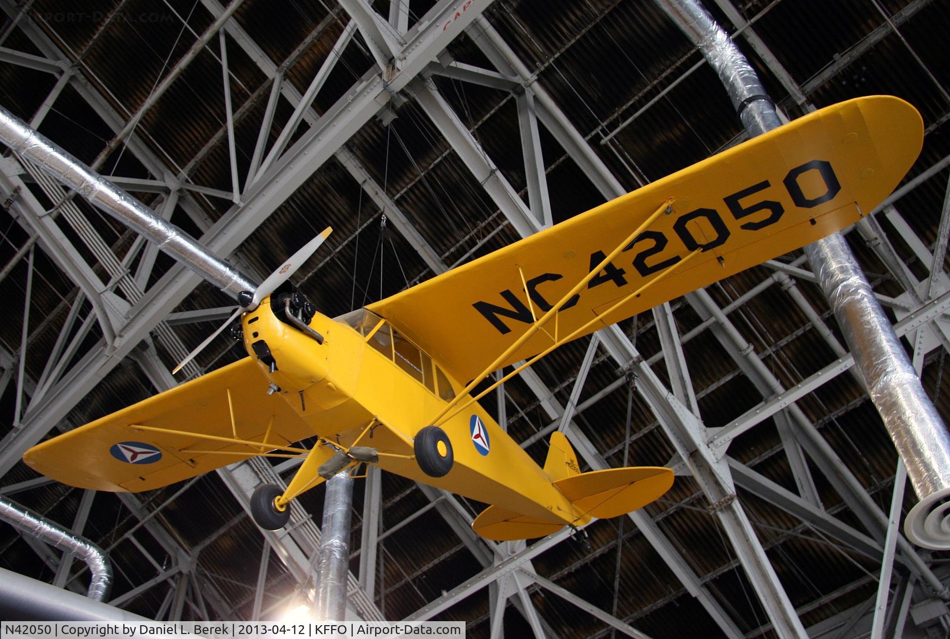 N42050, 1943 Piper L-4A Grasshopper (O-59A / J3C-65) C/N 8570, I always love to see a nice yellow Piper Cub.  This is the first one I have seen in Civil Air Patrol Markings.