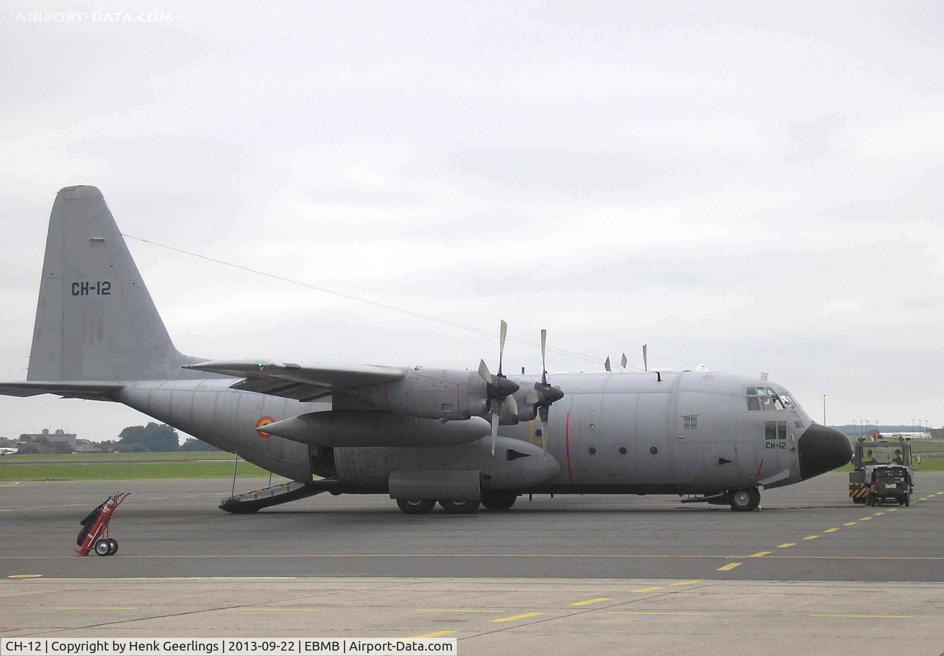 CH-12, 1971 Lockheed C-130H Hercules C/N 382-4483, Belgian AF Open House , 65 years - Transportation - 15th Wing
