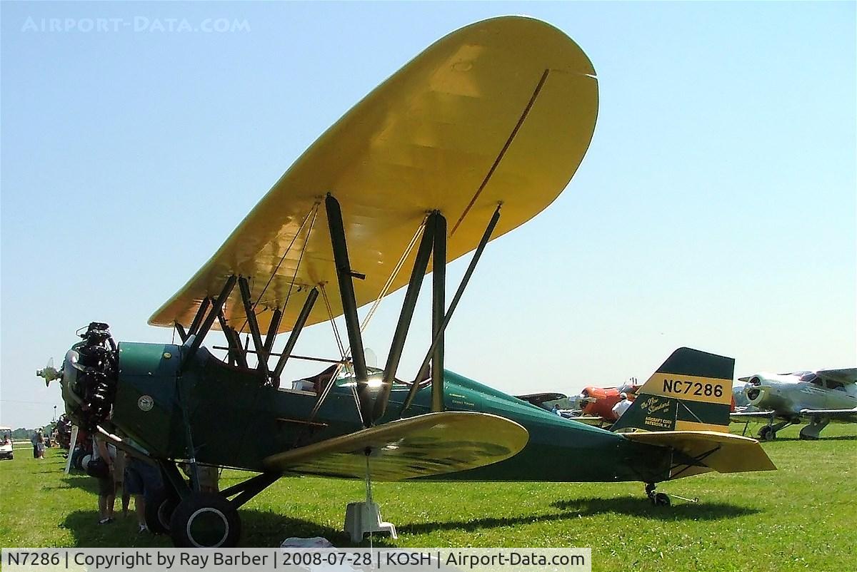 N7286, 1941 New Standard D-25A C/N 167W, New Standard D-25A [167W] Oshkosh-Wittman Regional~N 28/07/2008