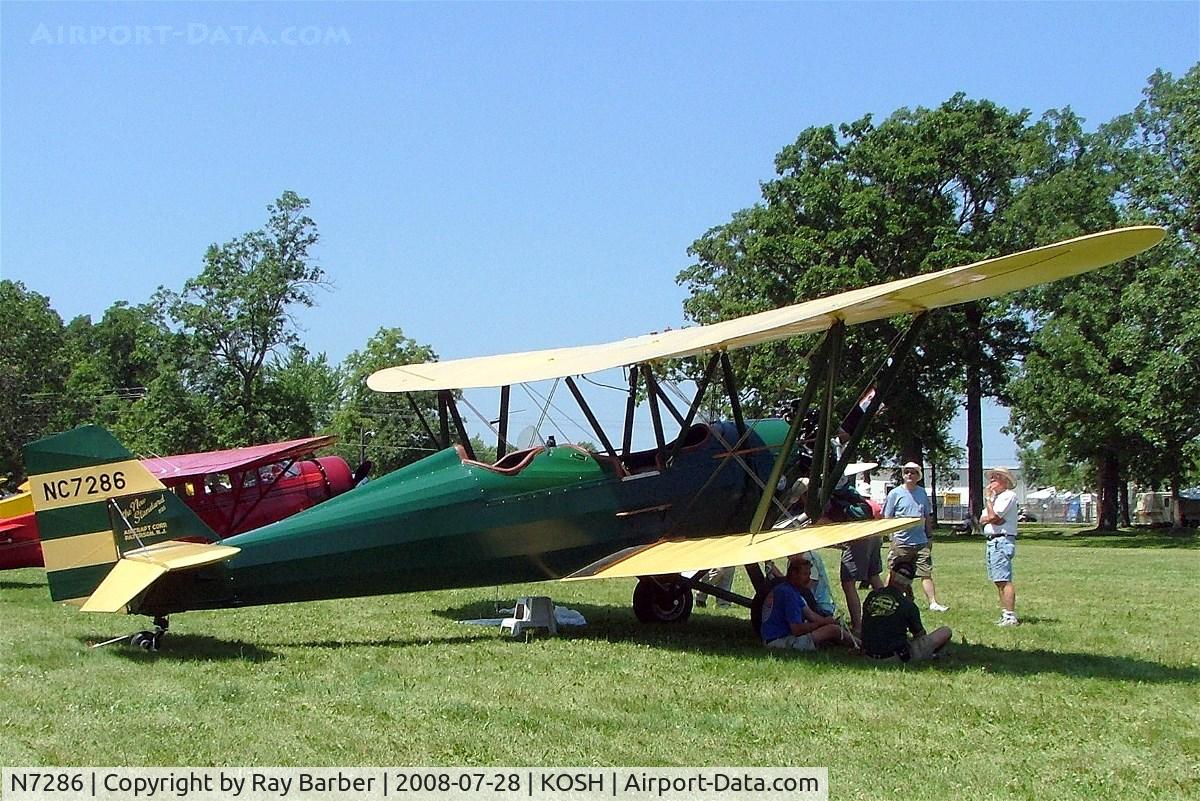 N7286, 1941 New Standard D-25A C/N 167W, New Standard D-25A [167W] Oshkosh-Wittman Regional~N 28/07/2008