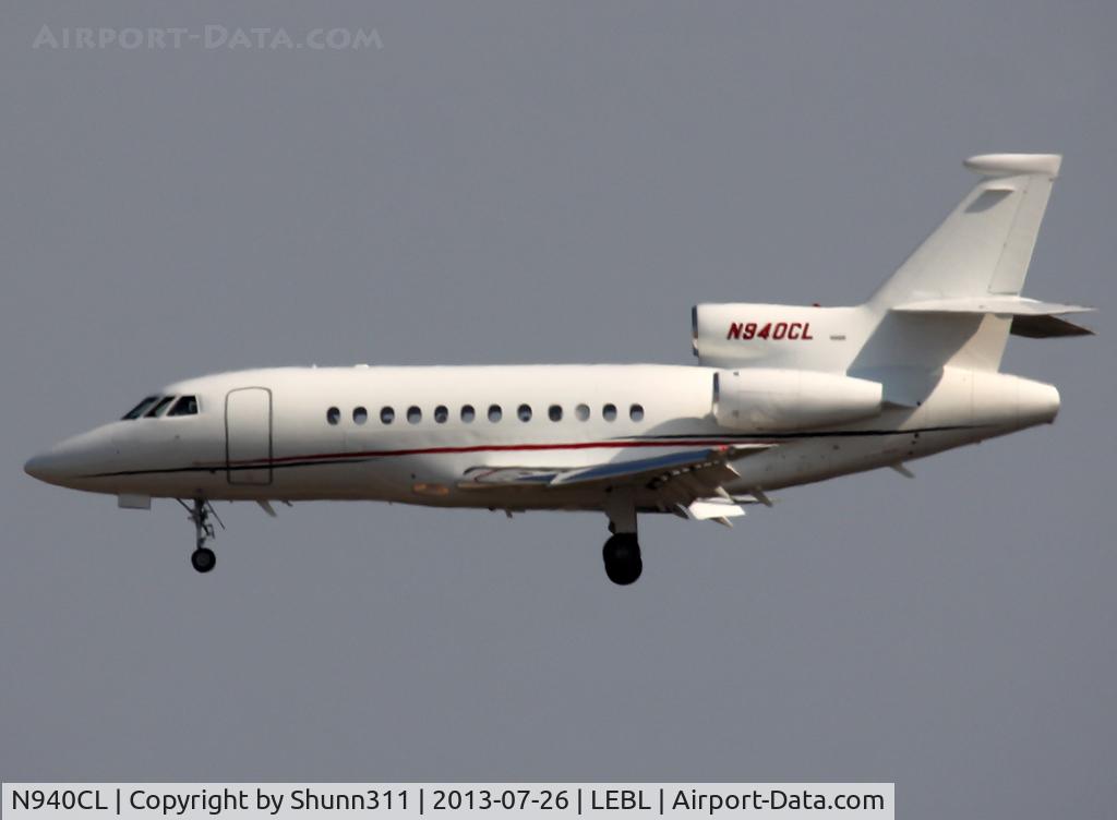 N940CL, 1998 Dassault Falcon 900EX C/N 31, Landing rwy 07L