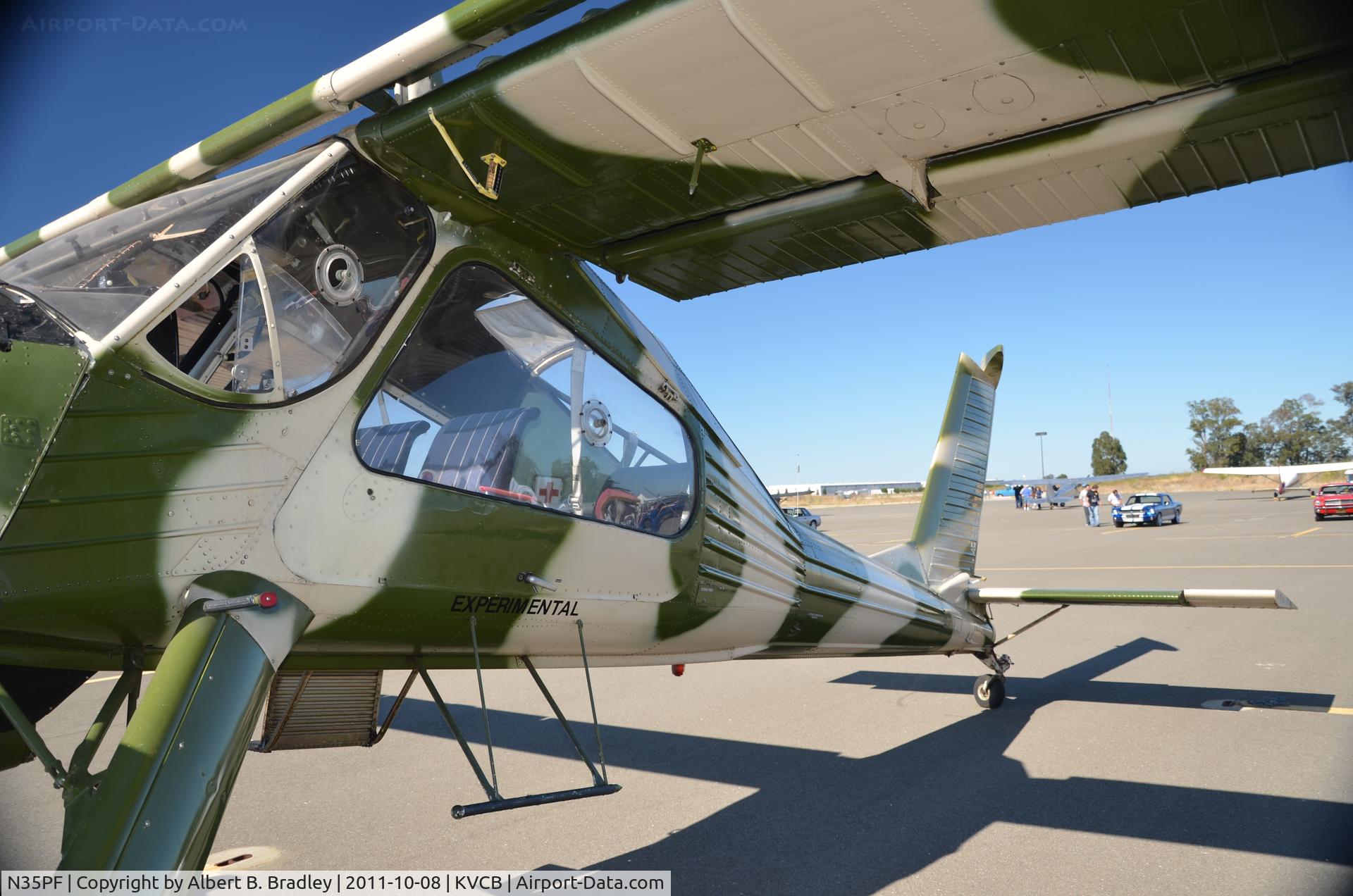 N35PF, 1984 PZL-Okecie PZL-104 Wilga 35A C/N 19840809, Another picture of this bird, at Mustang Days, 2011.