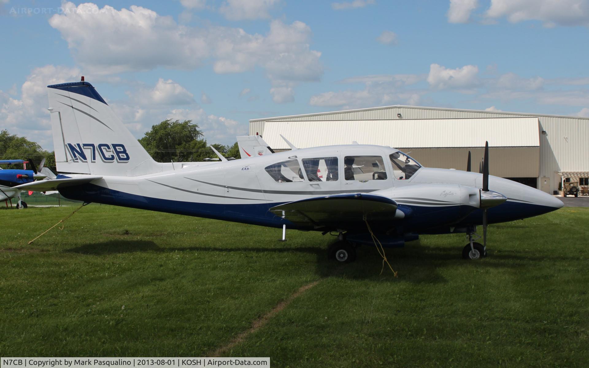 N7CB, 1972 Piper PA-23-250 Apache C/N 27-4802, Piper PA-23-250