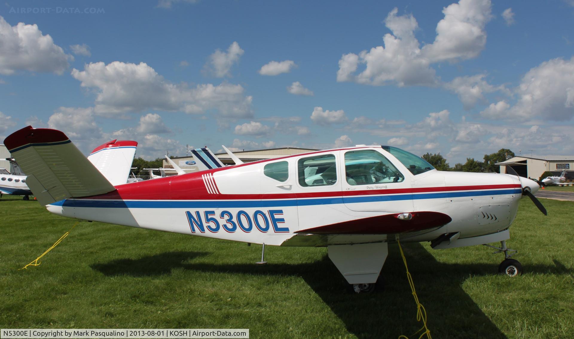 N5300E, 1958 Beech K35 Bonanza C/N D-5765, Beech K35
