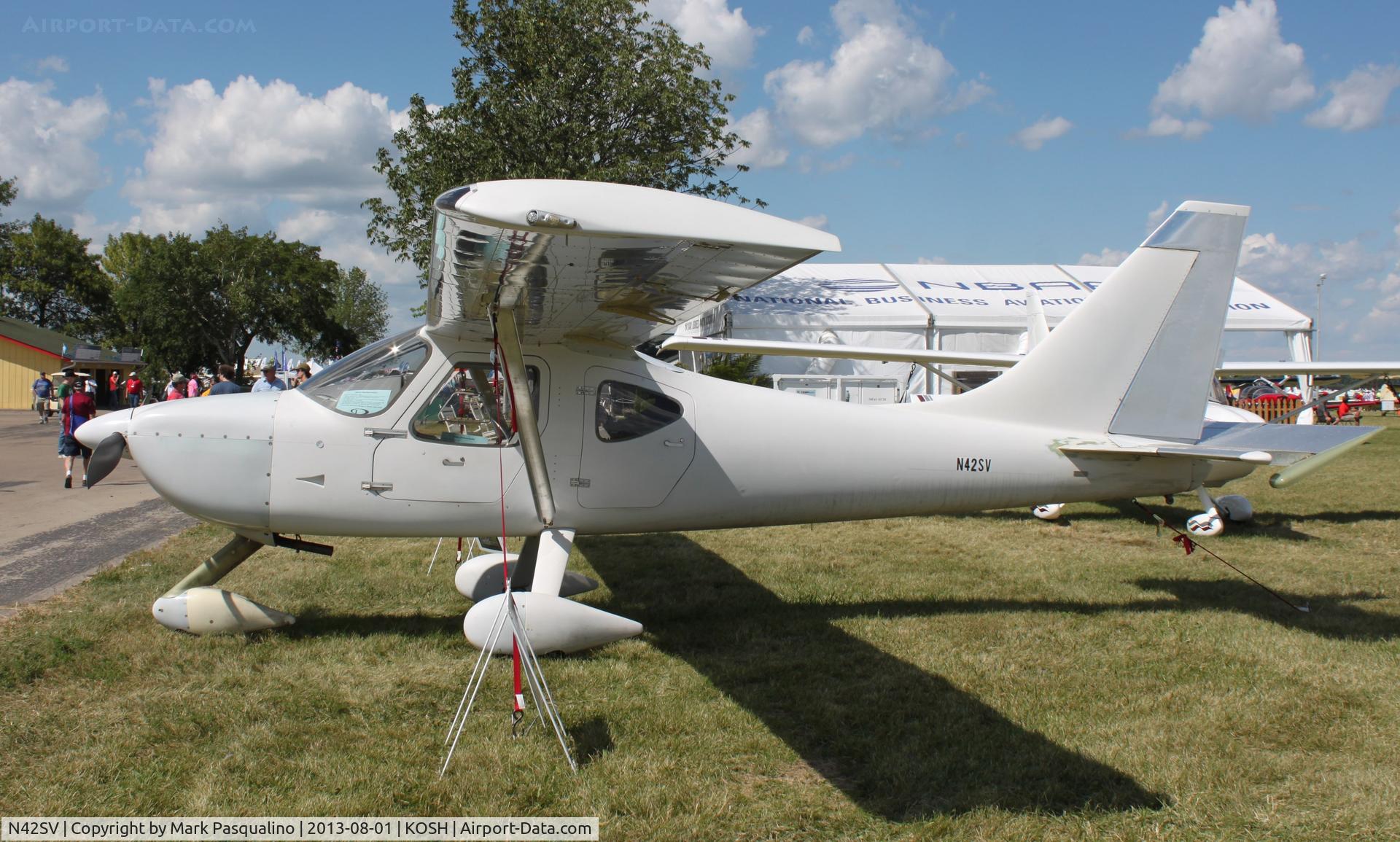 N42SV, 2013 Glasair GS-2 Sportsman C/N 7387, Sportsman GS-2