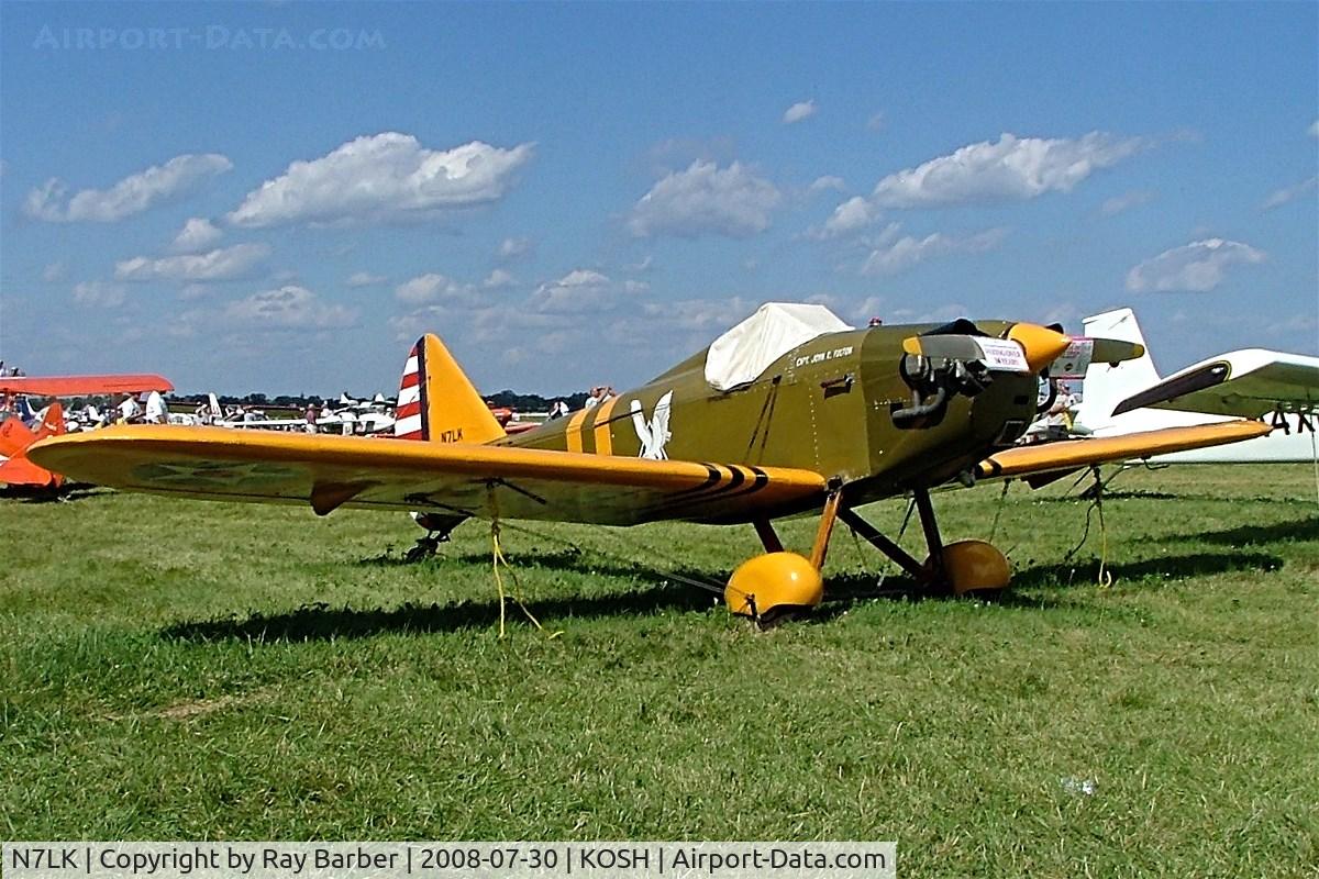 N7LK, 1973 Bowers Fly Baby 1A C/N 100, Bowers Fly Baby 1A [100] Oshkosh-Wittman Regional~N 30/07/2008