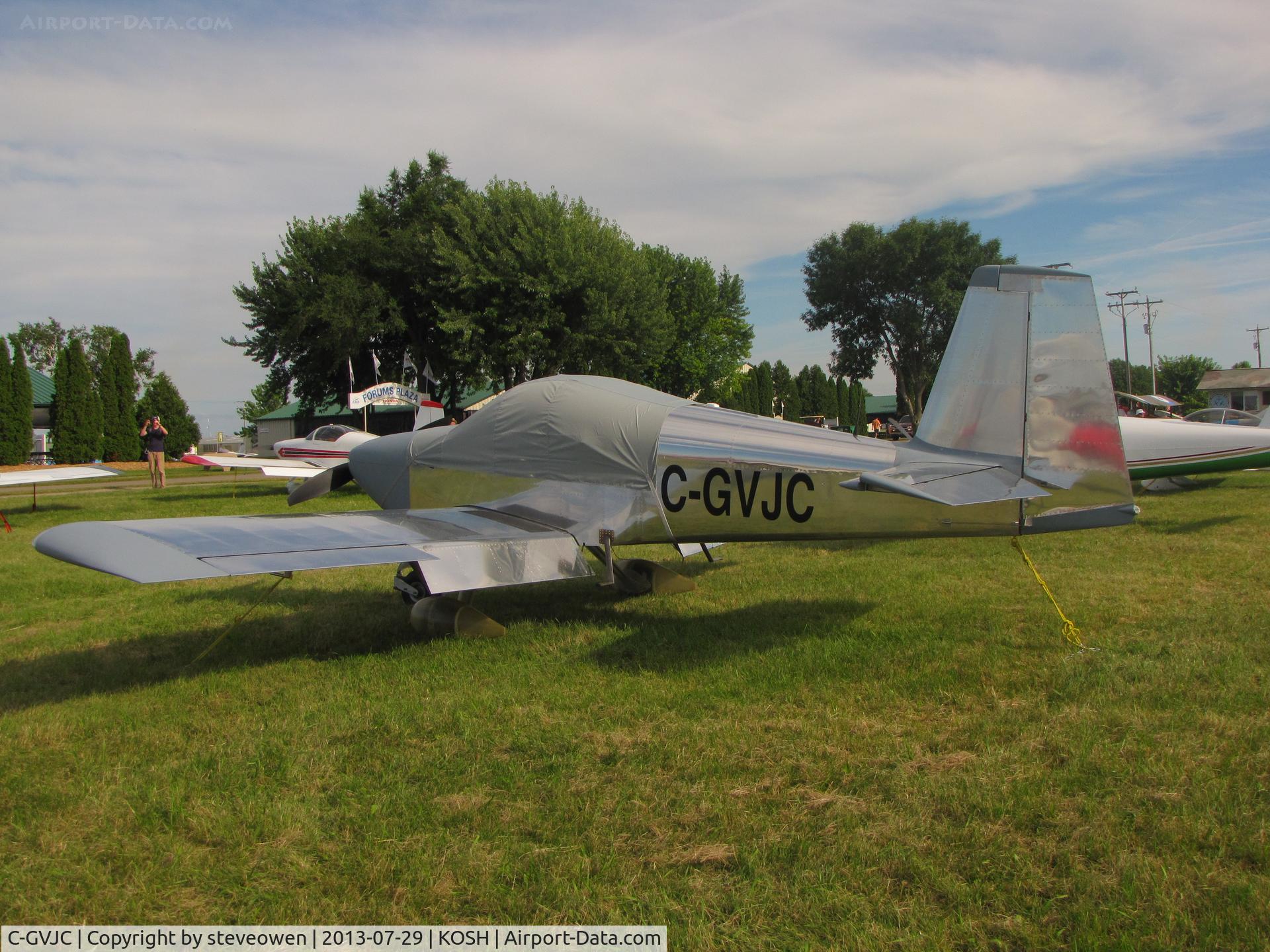 C-GVJC, 2012 Vans RV-7A C/N 72268, camping at Oshkosh