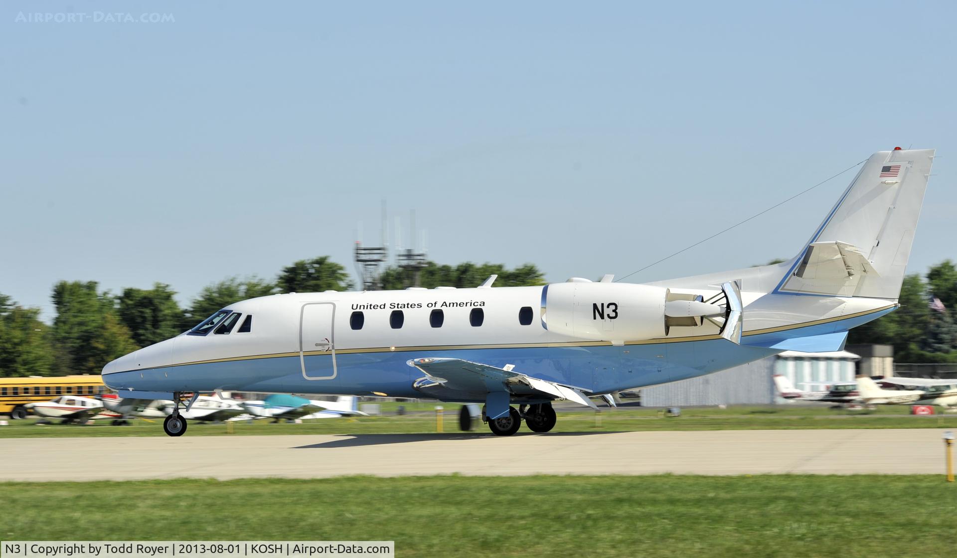 N3, 2003 Cessna 560XL Citation Excel C/N 560-5341, Airventure 2013