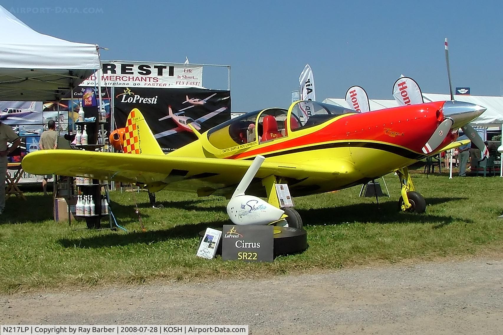 N217LP, 1946 Globe GC-1B Swift C/N 310, Temco Globe GC-1B Swift Lopresti Fury [310] Oshkosh-Wittman Regional~N 28/07/2008