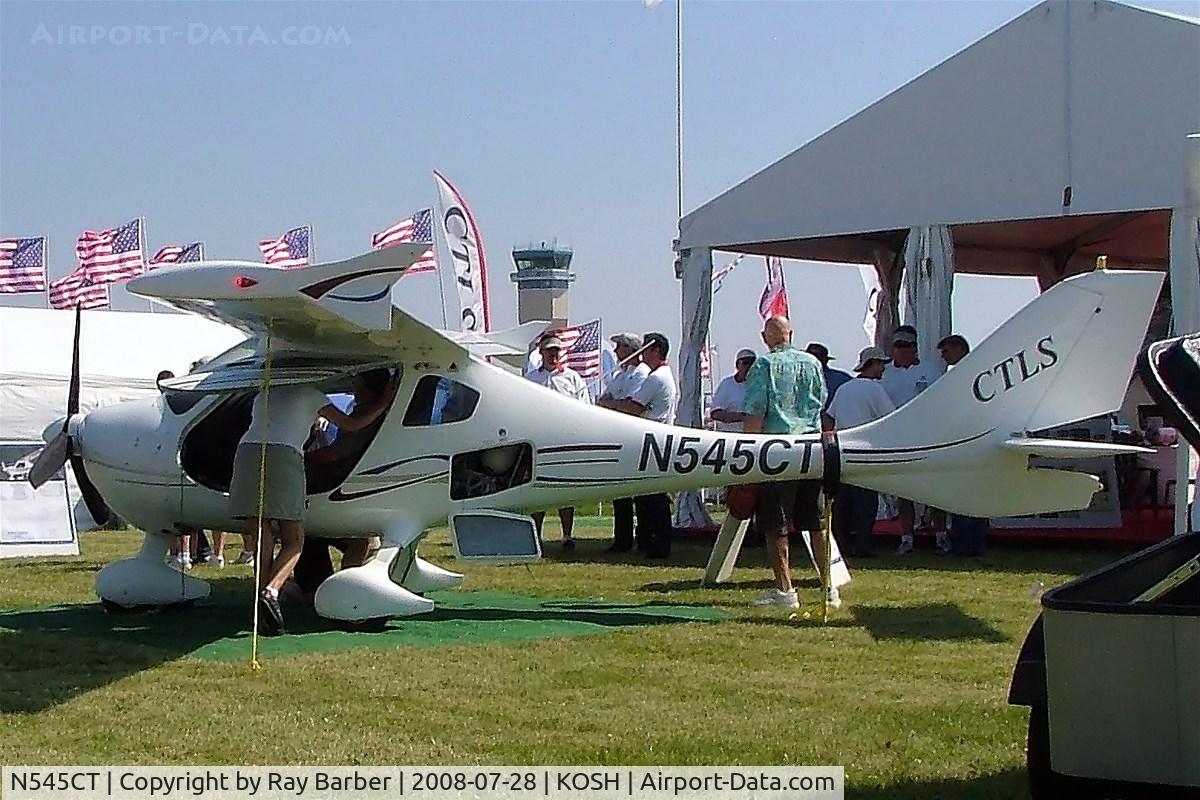 N545CT, 2008 Flight Design CTLS C/N 07-11-22, Flight Design CT-LS [07-11-22] Oshkosh-Wittman Regional~N 28/07/2008