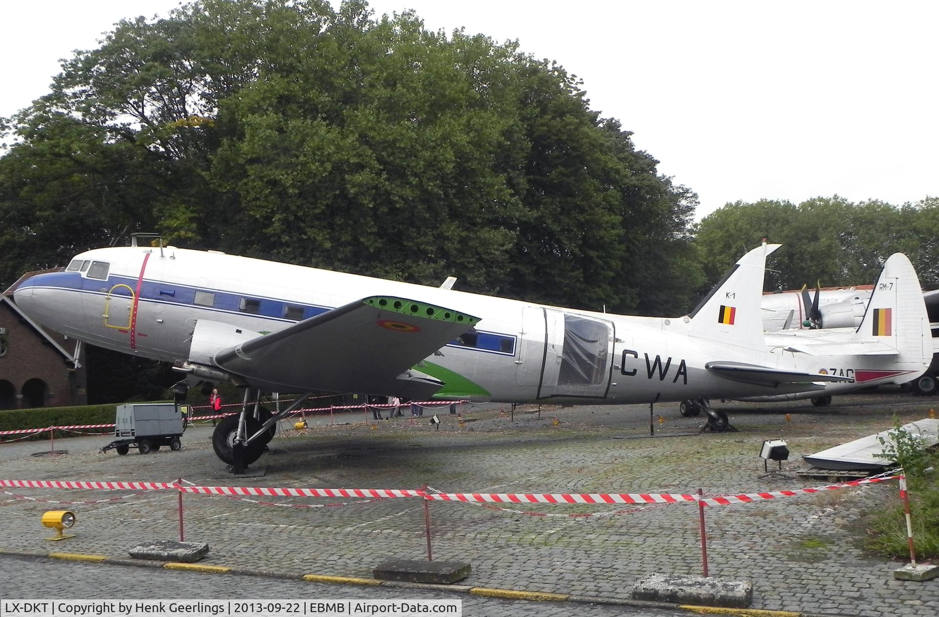 LX-DKT, 1942 Douglas DC3C-S1C3G (C-47A) C/N 10253, Belgian AF Open House at Melsbroek AFB.65 Years Transportation  - 15th Wing