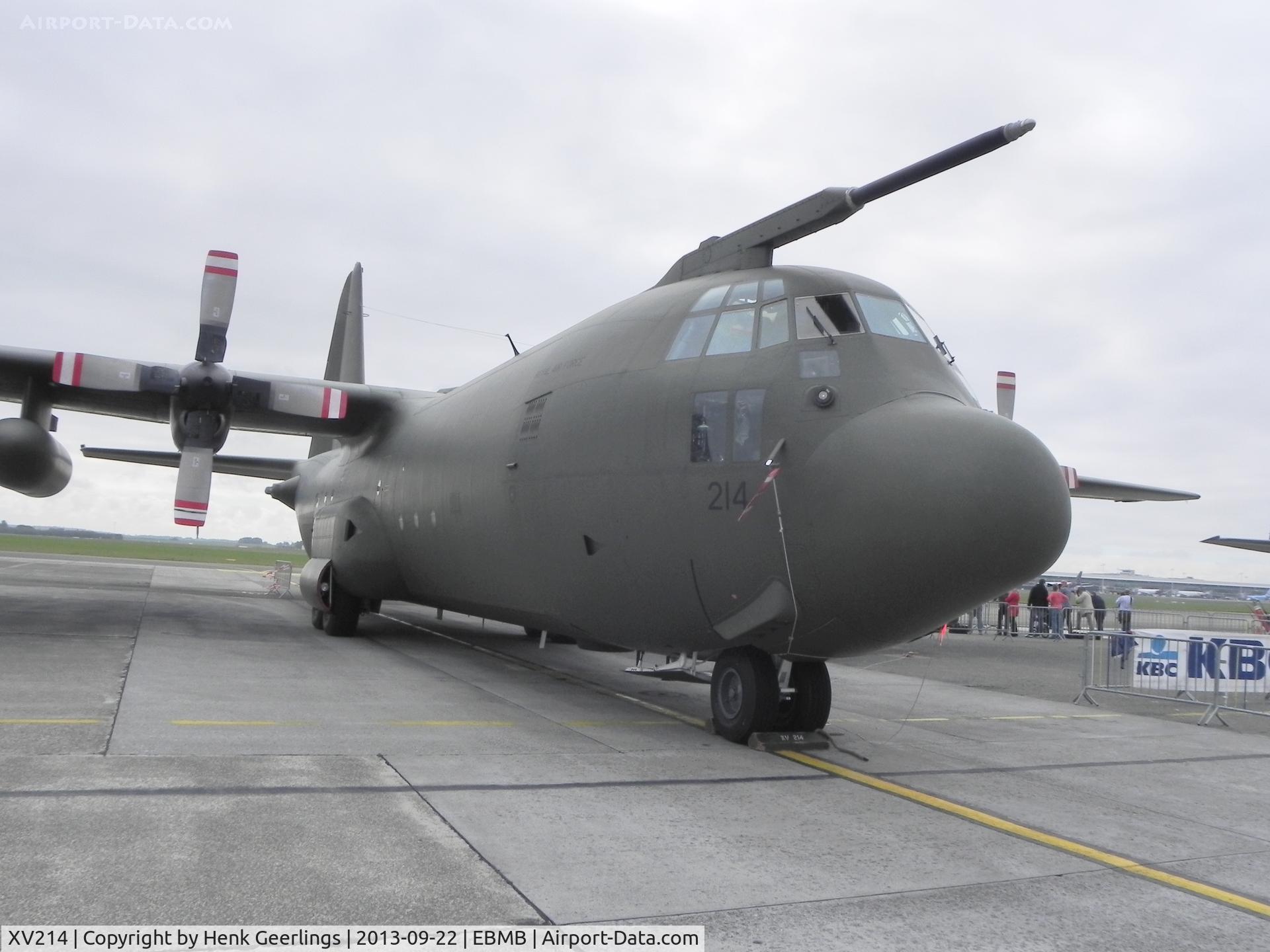 XV214, 1967 Lockheed C-130K Hercules C.3A C/N 382-4241, Belgian AF Open House at Melsbroek AFB.
65 Years Transportation  - 15th Wing