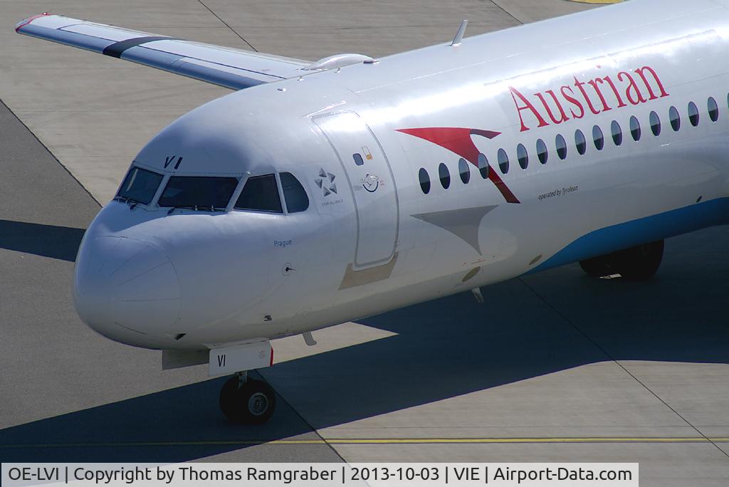 OE-LVI, 1993 Fokker 100 (F-28-0100) C/N 11468, Austrian Airlines Fokker 100