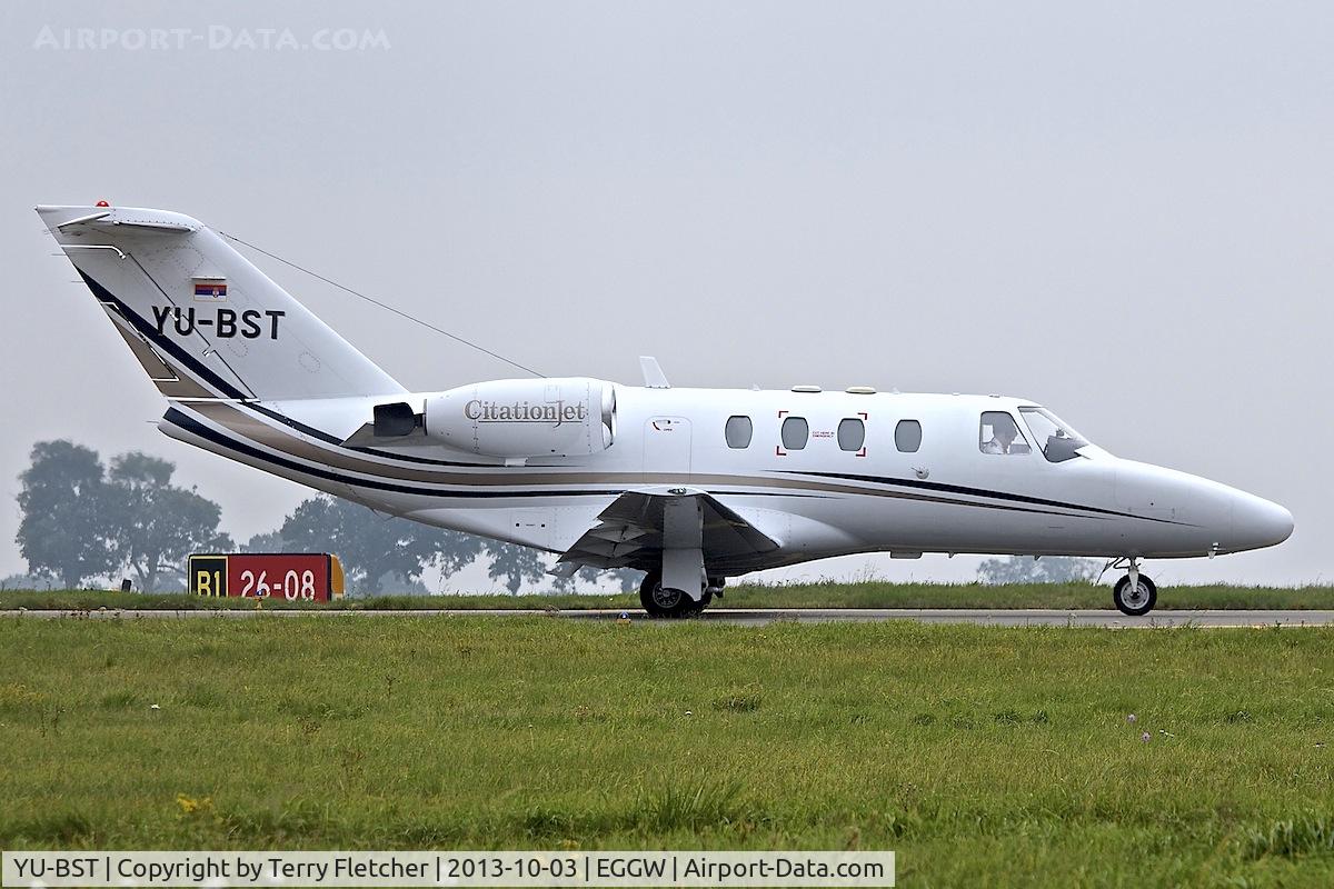 YU-BST, 1993 Cessna 525 CitationJet CJ1 C/N 525-0022, 1993 Cessna 525 CitationJet CJ1, c/n: 525-0022 at Luton