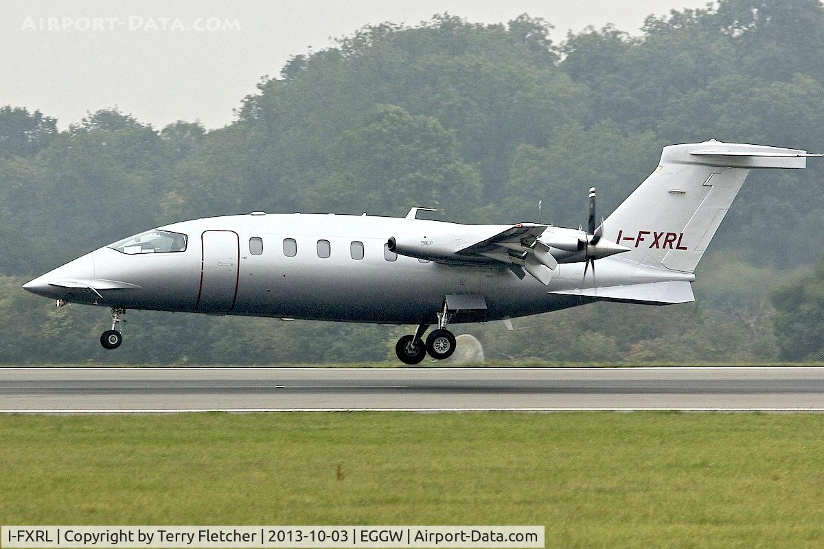I-FXRL, 2011 Piaggio P-180 Avanti II C/N 1225, Foxair's 2011 Piaggio P180, c/n: 1225 at Luton