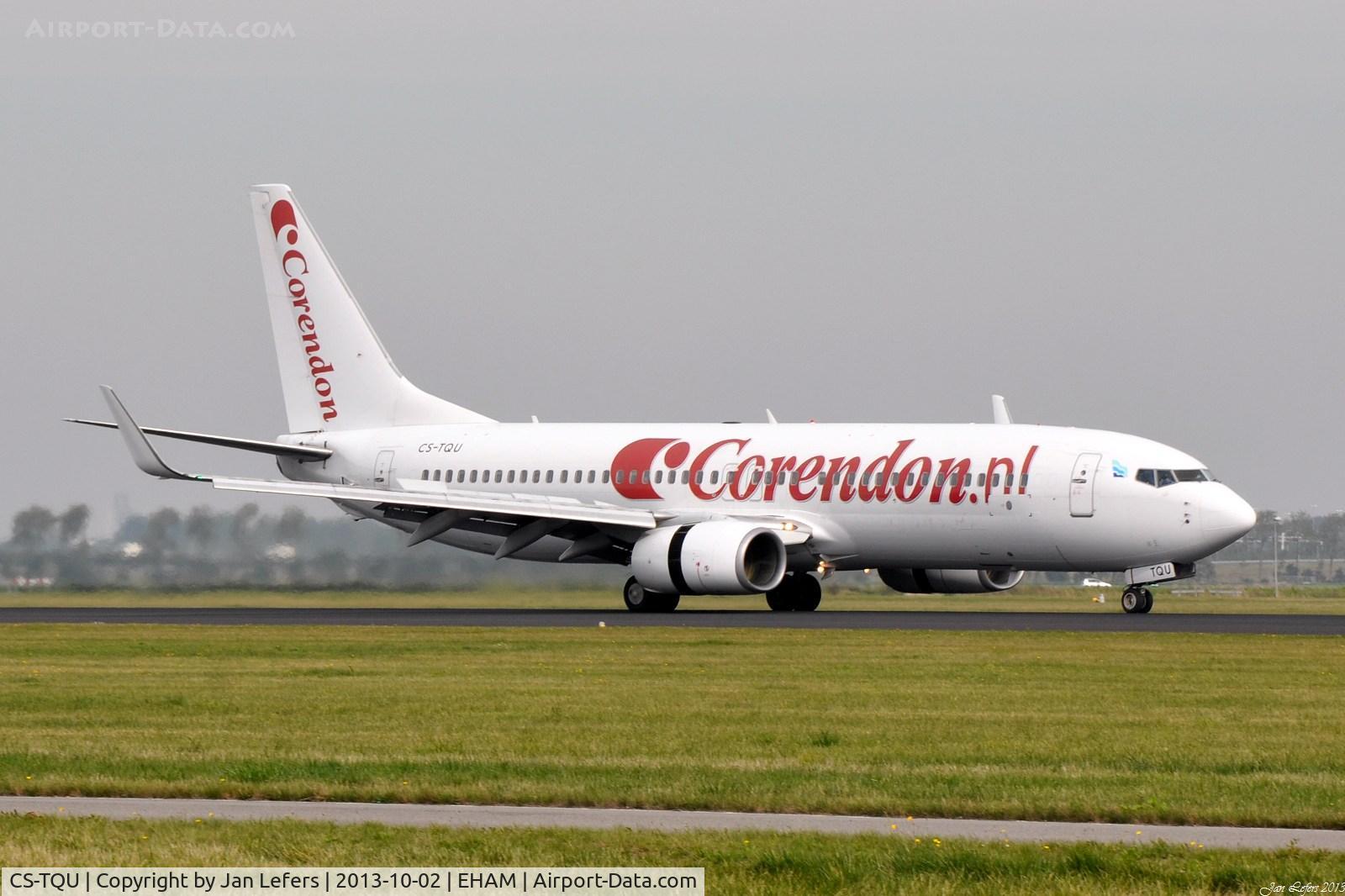 CS-TQU, 2002 Boeing 737-8K2 C/N 30646, Corendon