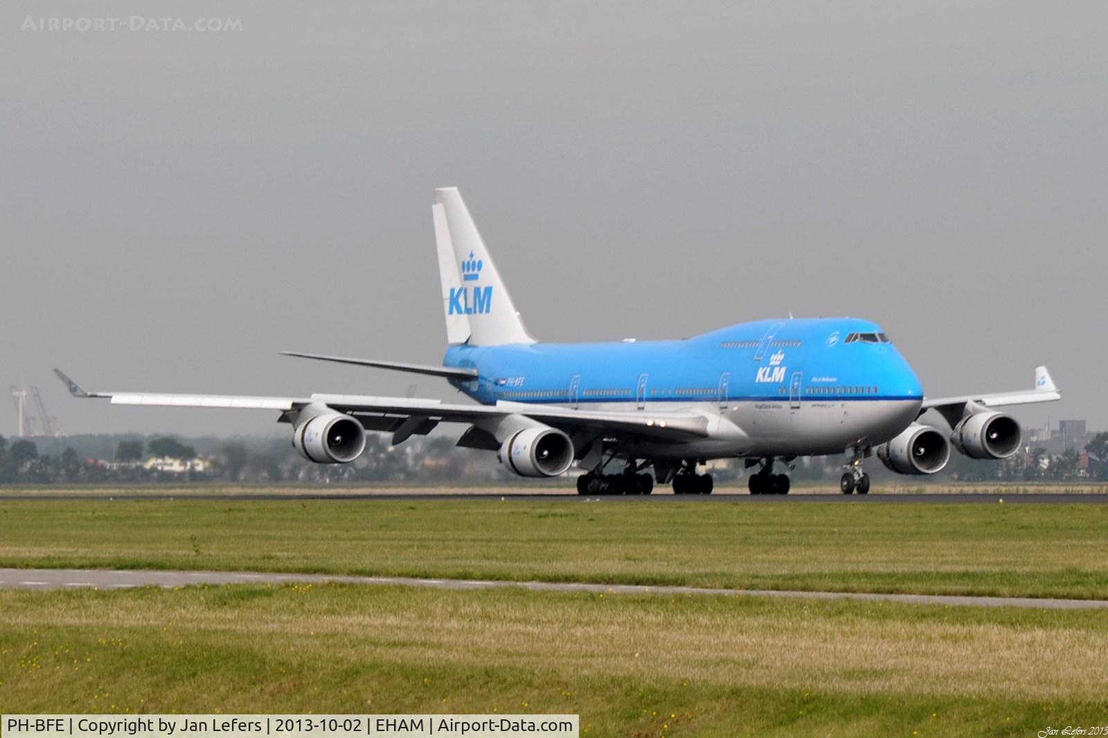 PH-BFE, 1990 Boeing 747-406BC C/N 24201, KLM Boeing