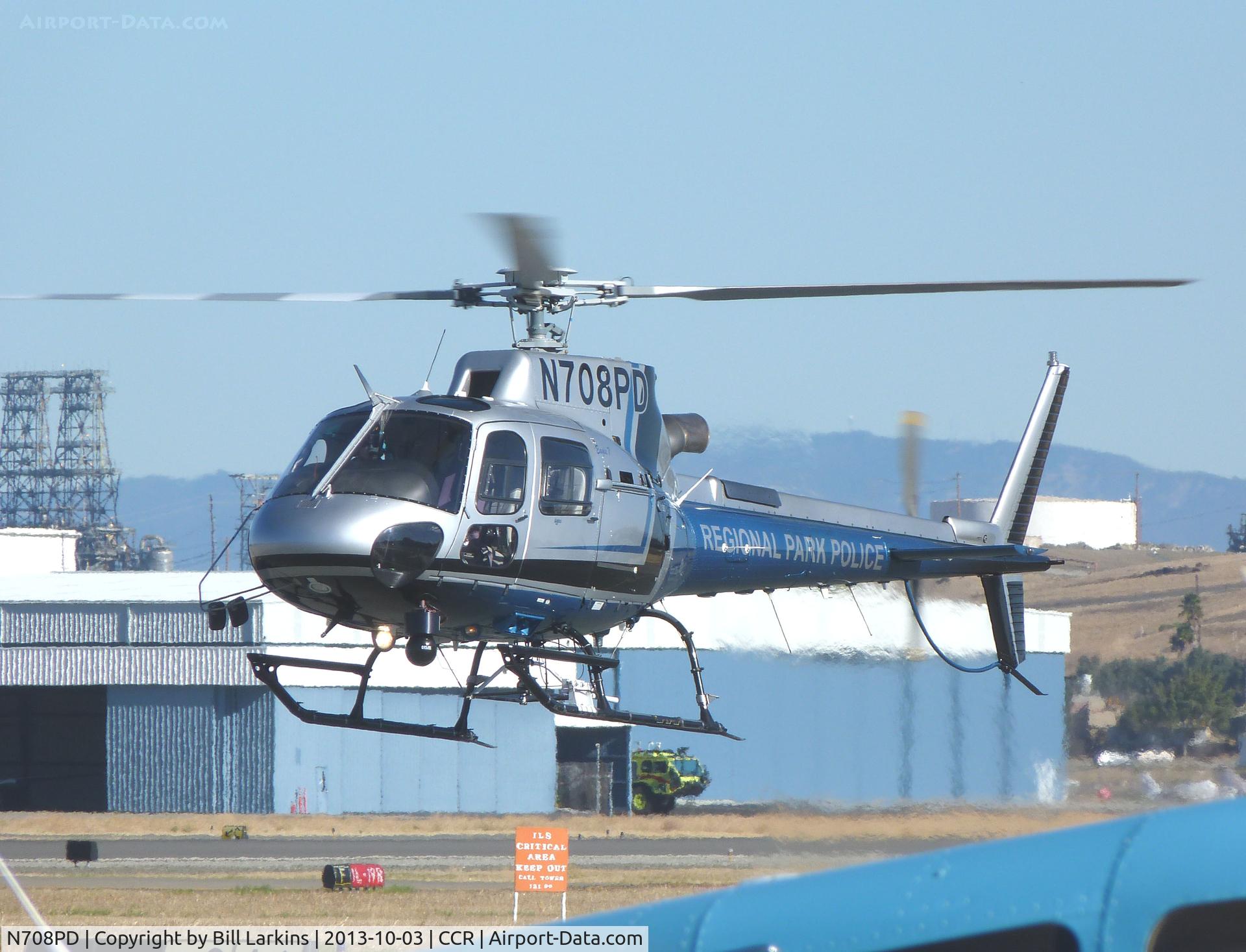N708PD, 2008 Eurocopter AS-350B-3 Ecureuil Ecureuil C/N 4390, Visitor from the Park Service.