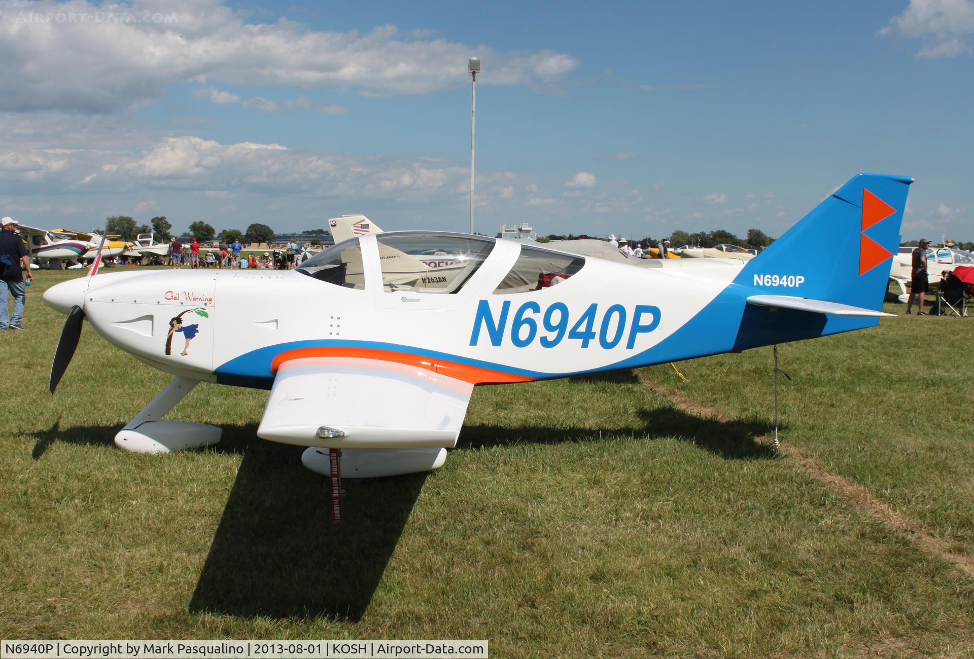 N6940P, Stoddard-Hamilton Glasair II-S FT C/N 2145, Glasair II-S FT