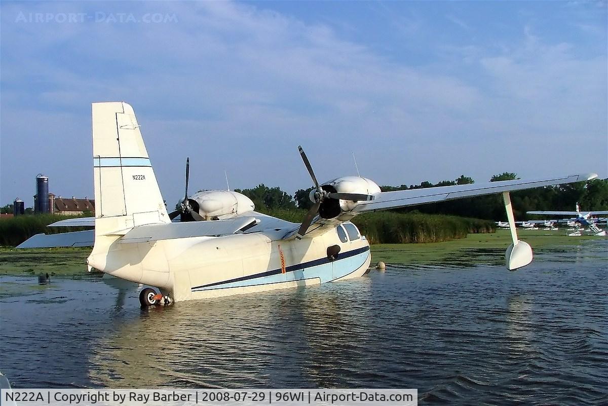 N222A, 1954 Piaggio P.136-L1 C/N 194, Piaggio P.136-L1 [194] Oshkosh-Lake Winnebago Seaplane Base~N 29/07/2008