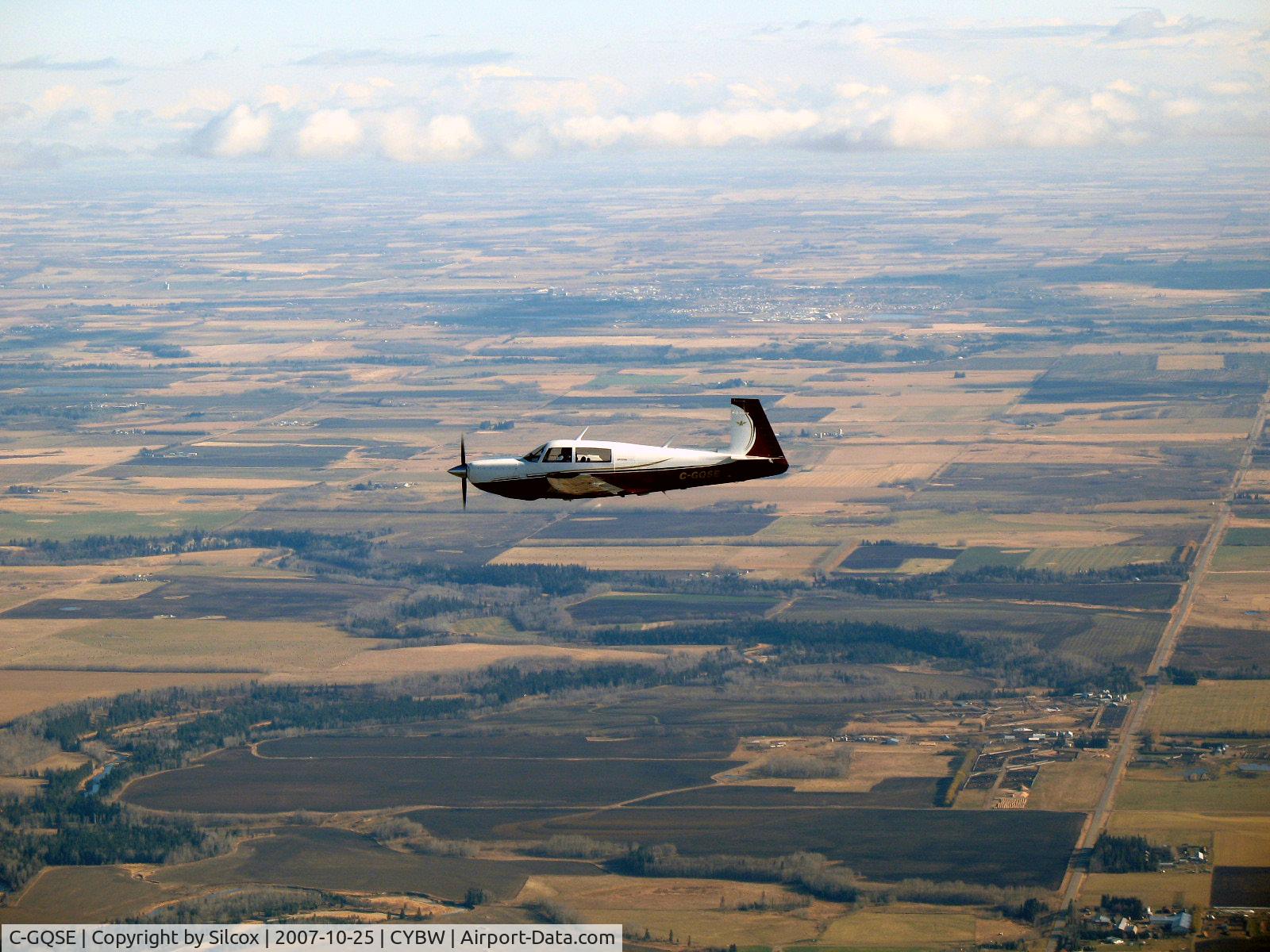 C-GQSE, 1979 Mooney M20K C/N 25-0107, Turbocharged Mooney, variable wastegate