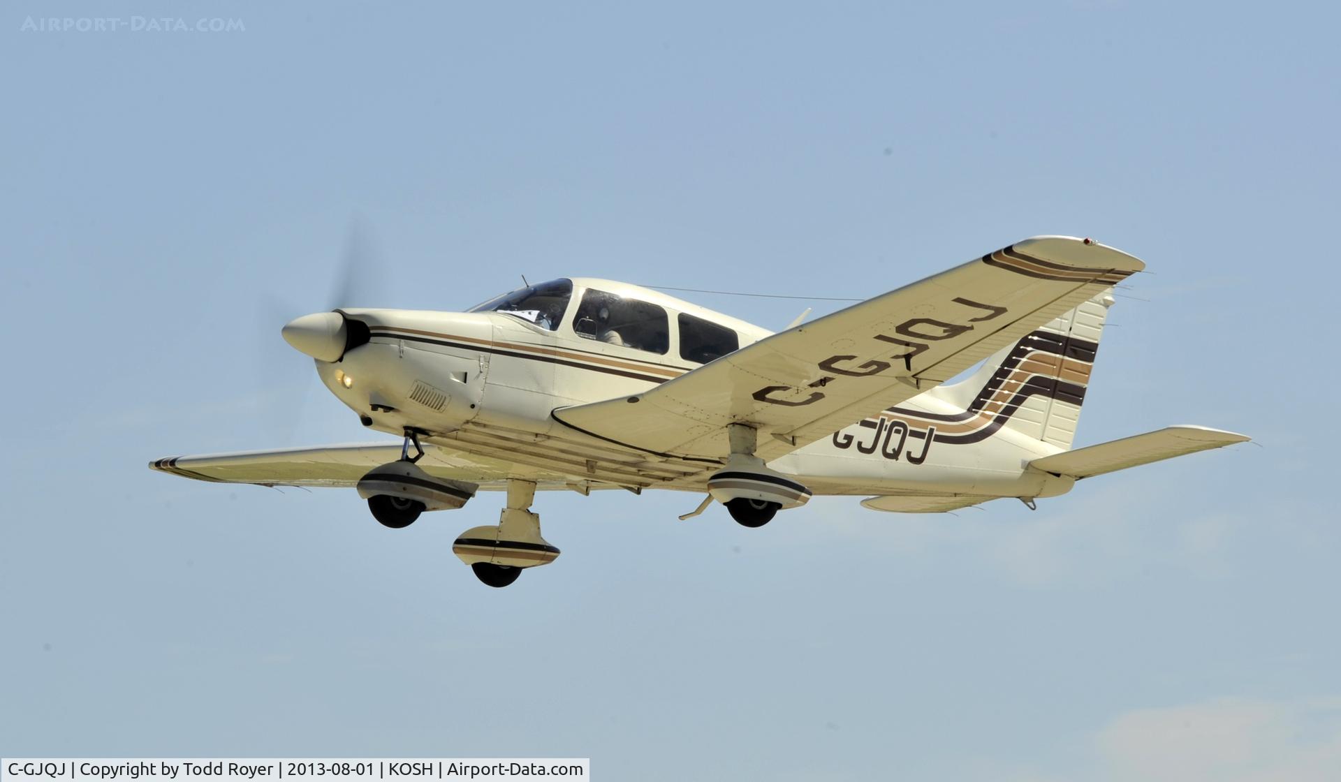C-GJQJ, 1977 Piper PA-28-181 Cherokee Archer II C/N 28-7790334, Airventure 2013