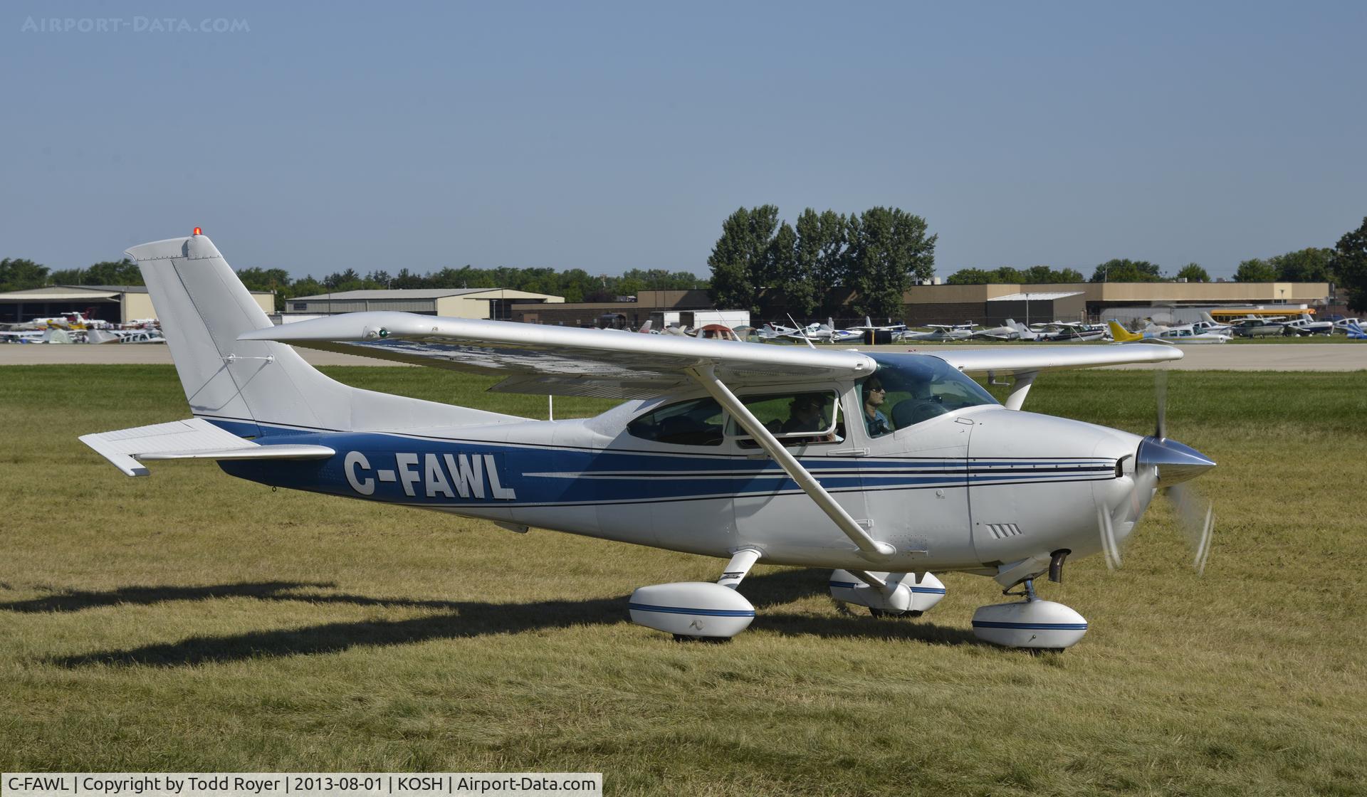 C-FAWL, 1986 Cessna 182R Skylane C/N 18268547, Airventure 2013