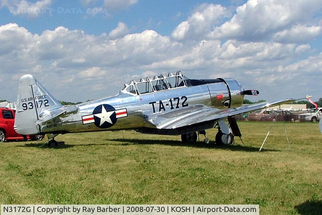 N3172G, 1949 North American T-6G Texan C/N 168-276, North American T-6G Texan [168-276] Oshkosh-Wittman Regional~N 30/07/2008
