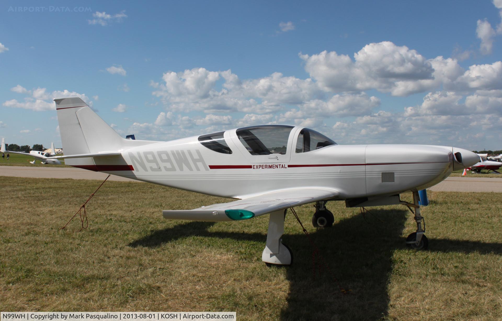 N99WH, 1990 Stoddard-Hamilton Glasair III C/N 3047, Glasair SH III