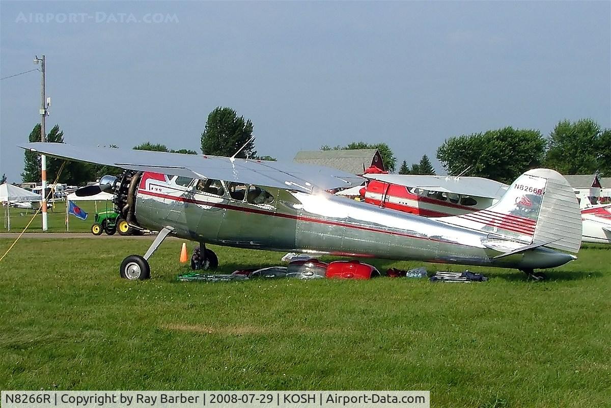 N8266R, 1949 Cessna 195 C/N 7550, Cessna 195 [7550] Oshkosh-Wittman Regional~N 29/07/2008