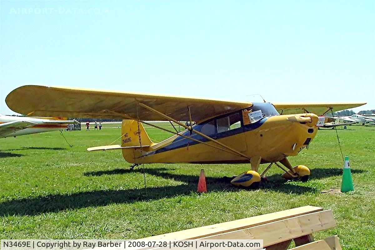 N3469E, 1947 Aeronca 11AC Chief C/N 11AC-1764, Aeronca 11AC Chief [11AC-1764] Oshkosh-Wittman Regional~N 28/07/2008