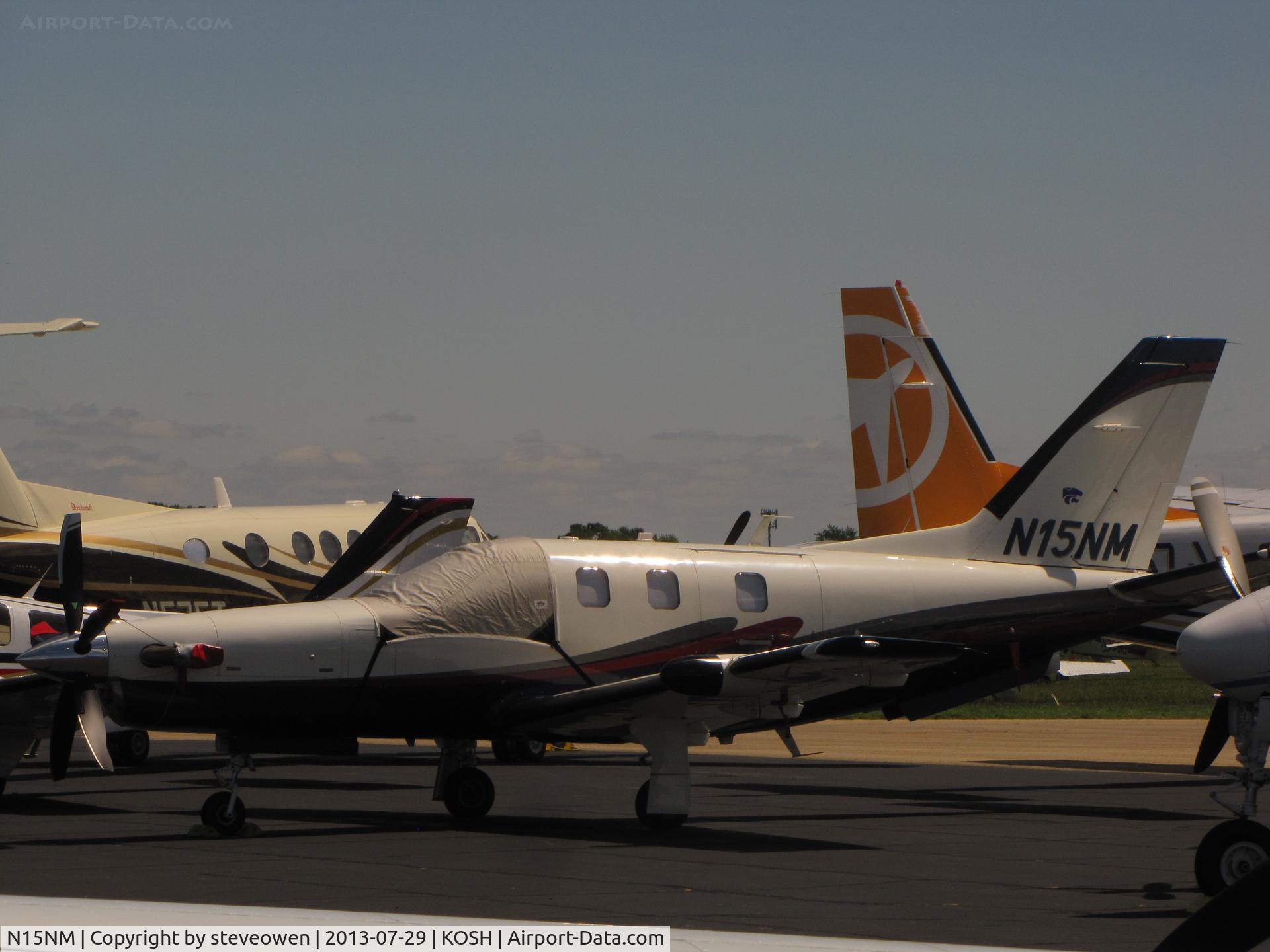 N15NM, 2008 Socata TBM-700 C/N 458, Orion FBO Ramp