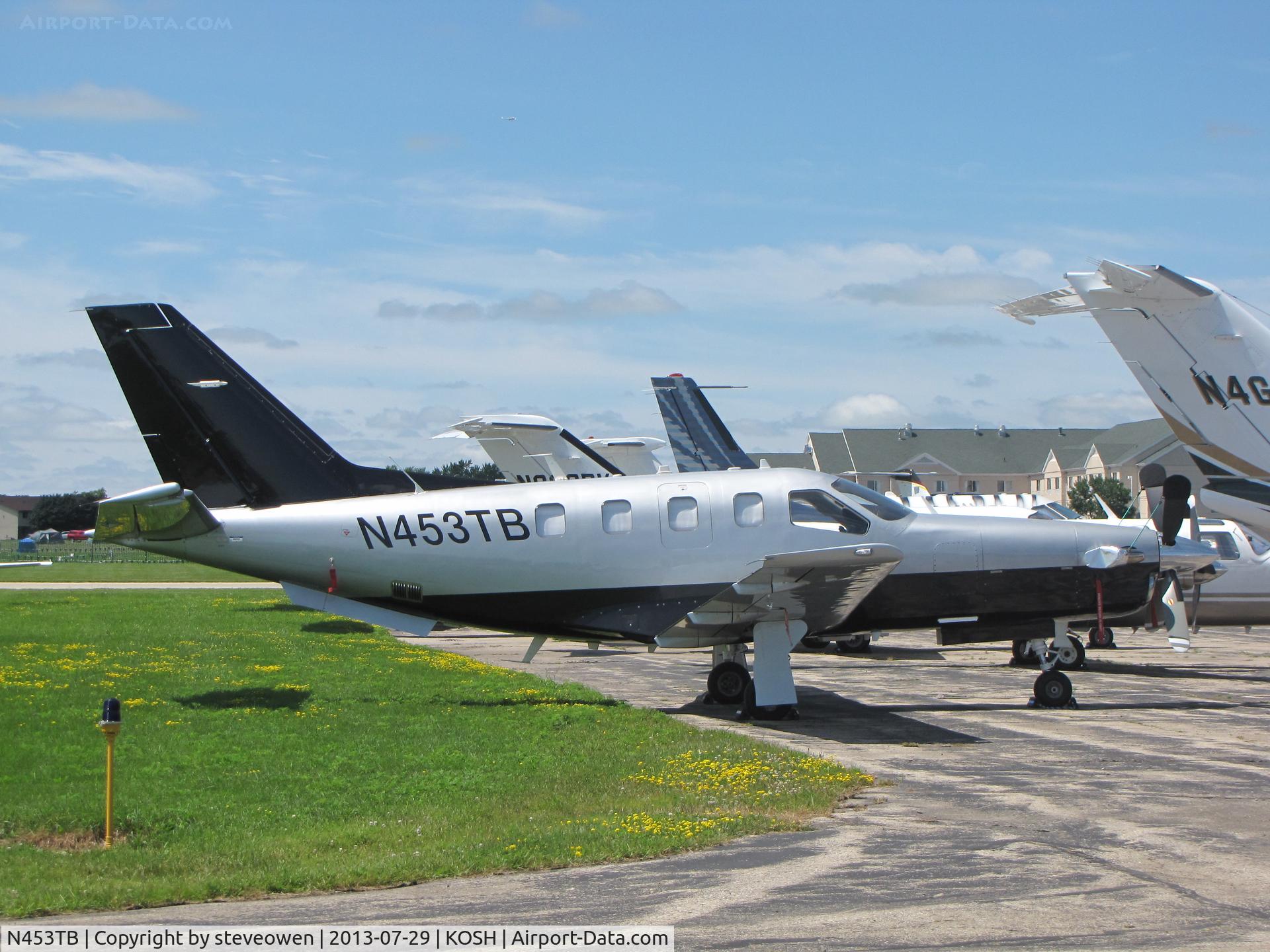 N453TB, 2008 Socata TBM-700N C/N 453, Basler FBO Ramp
