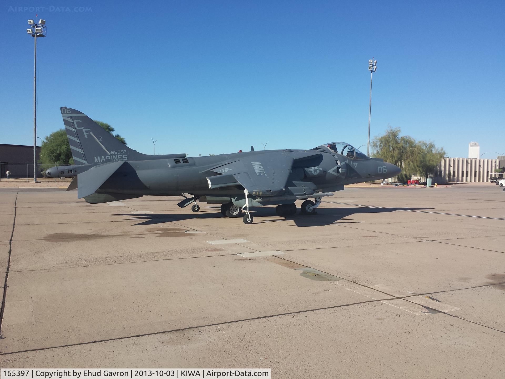 165397, McDonnell Douglas AV-8B Harrier II C/N 512012/12, US Marine Corps Harrier at KIWA