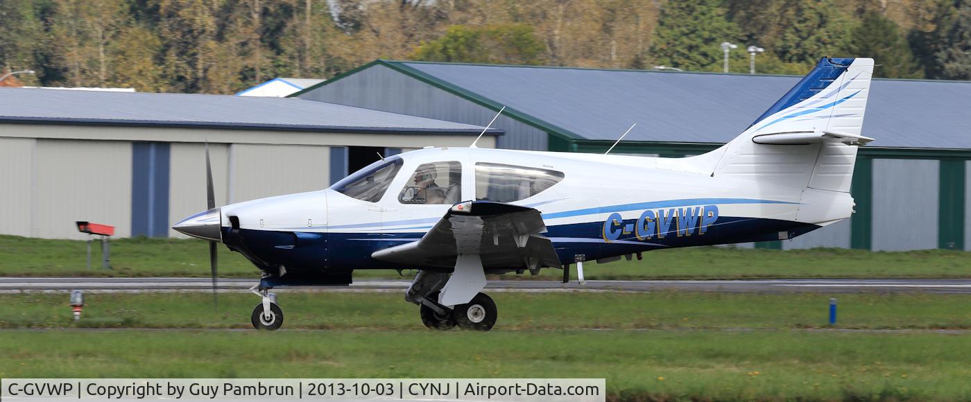 C-GVWP, 1977 Rockwell International 114 Commander C/N 14243, Holding short