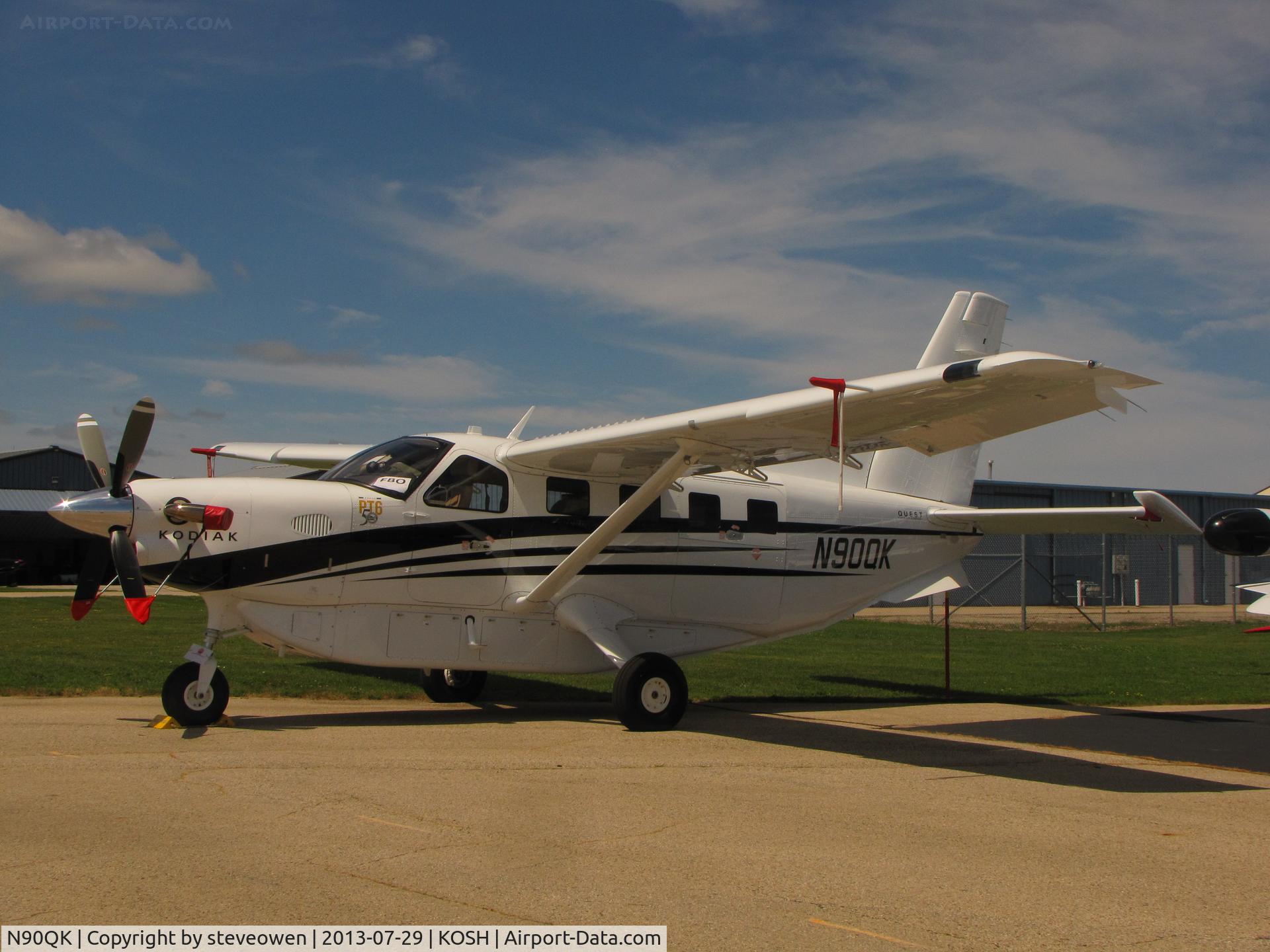 N90QK, 2013 Quest Kodiak 100 C/N 100-0090, Basler FBO ramp