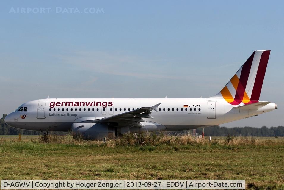 D-AGWV, 2013 Airbus A319-132 C/N 5467, On taxi for take-off to PMI....