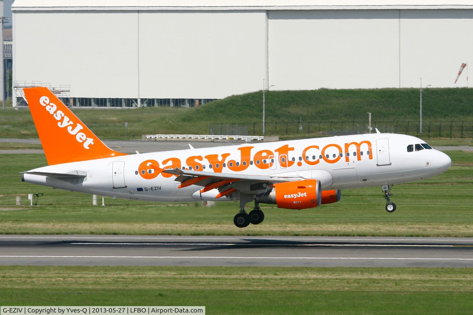 G-EZIV, 2005 Airbus A319-111 C/N 2565, Airbus A319-111, Toulouse-Blagnac Airport (LFBO-TLS)