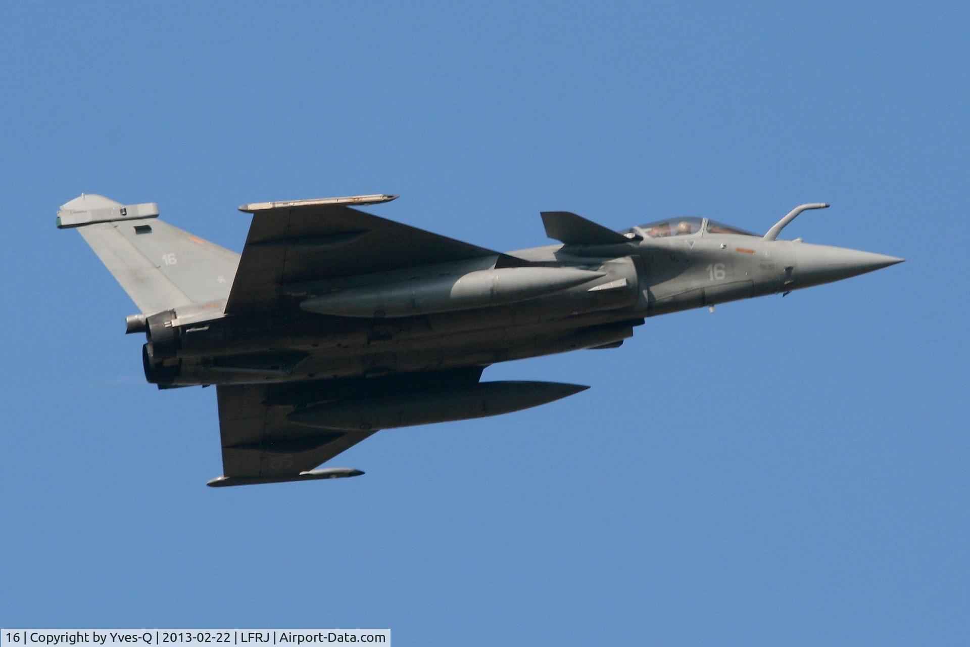 16, Dassault Rafale M C/N 16, French Naval Aviation Dassault Rafale M, Landivisiau Naval Air Base (LFRJ)