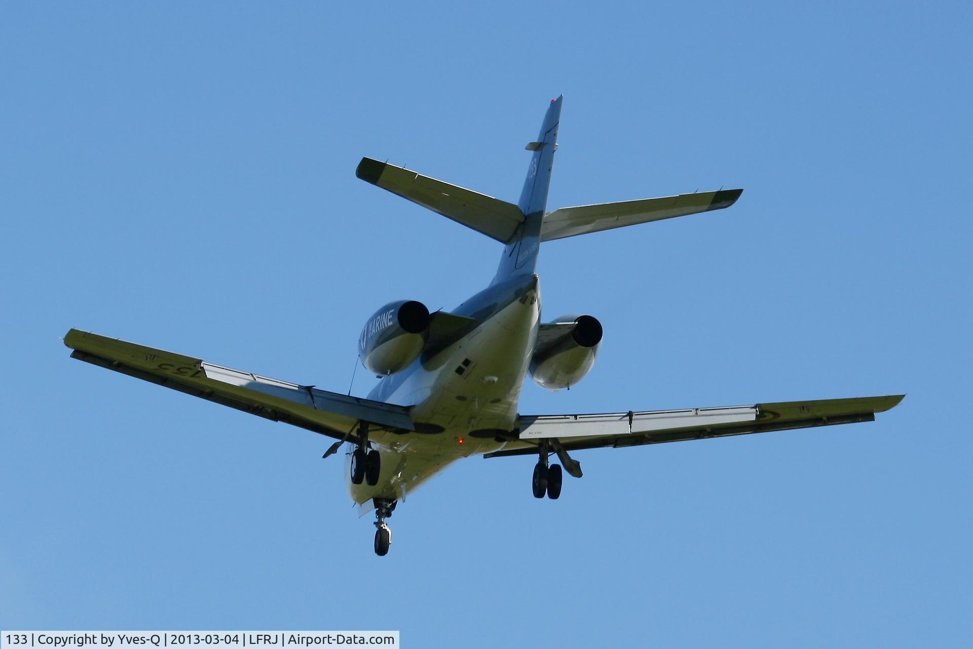 133, 1978 Dassault Falcon 10MER C/N 133, French Naval Aviation Falcon 10 MER, Landivisiau Naval Air Base (LFRJ)