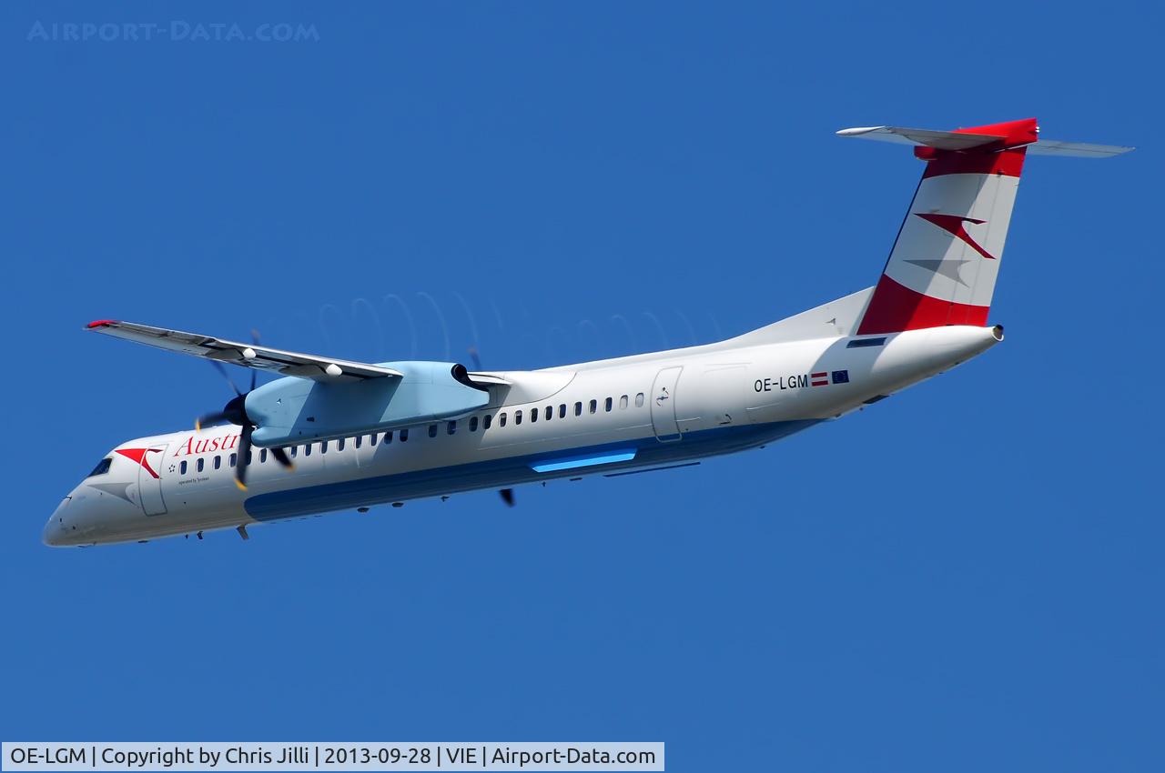OE-LGM, 2010 De Havilland Canada DHC-8-402Q Dash 8 C/N 4319, Austrian Airlines