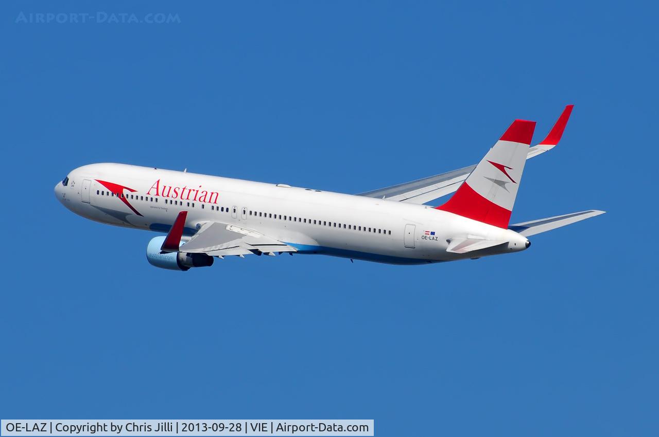 OE-LAZ, 1999 Boeing 767-3Z9 C/N 30331, Austrian Airlines