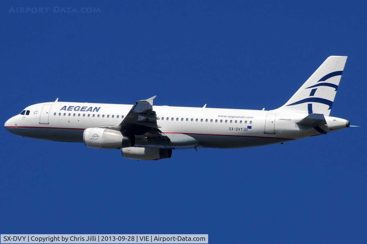 SX-DVY, 2009 Airbus A320-232 C/N 3850, Aegean Airlines
