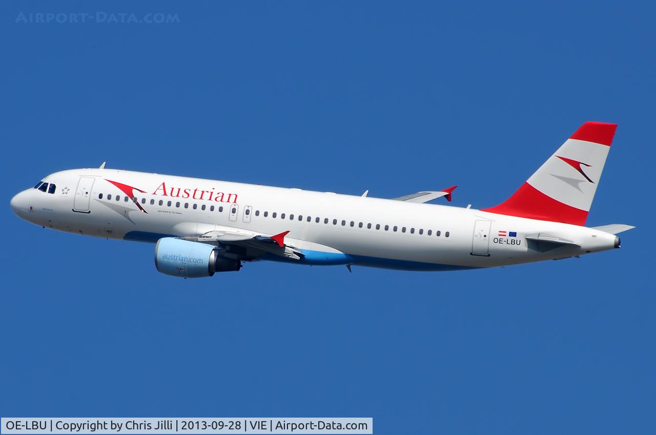 OE-LBU, 2001 Airbus A320-214 C/N 1478, Austrian AIrlines