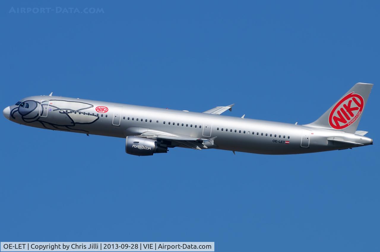 OE-LET, 2009 Airbus A321-211 C/N 3830, NIKI