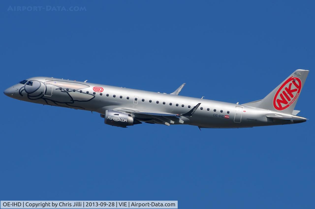 OE-IHD, 2010 Embraer E190 (ERJ-190-100) C/N 19000354, NIKI