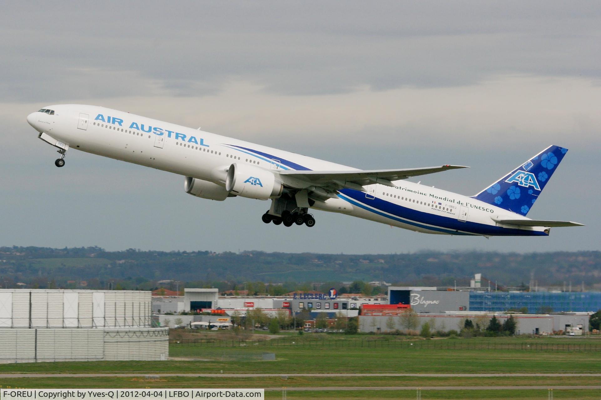 F-OREU, 2010 Boeing 777-39M/ER C/N 37434, Boeing 777-39MER, Toulouse-Blagnac Airport (LFBO-TLS)