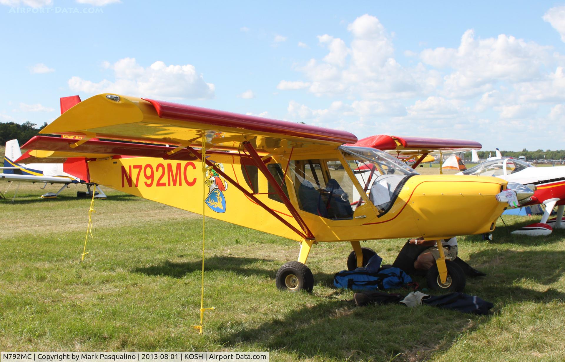 N792MC, 2012 Zenith STOL CH-750 C/N 75-8144, CH750